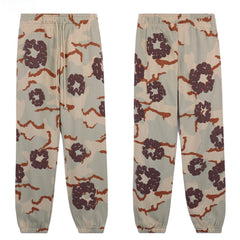 Denim Tears Vintage Desert Camo Dark Purple Floral Print Jogger Pants