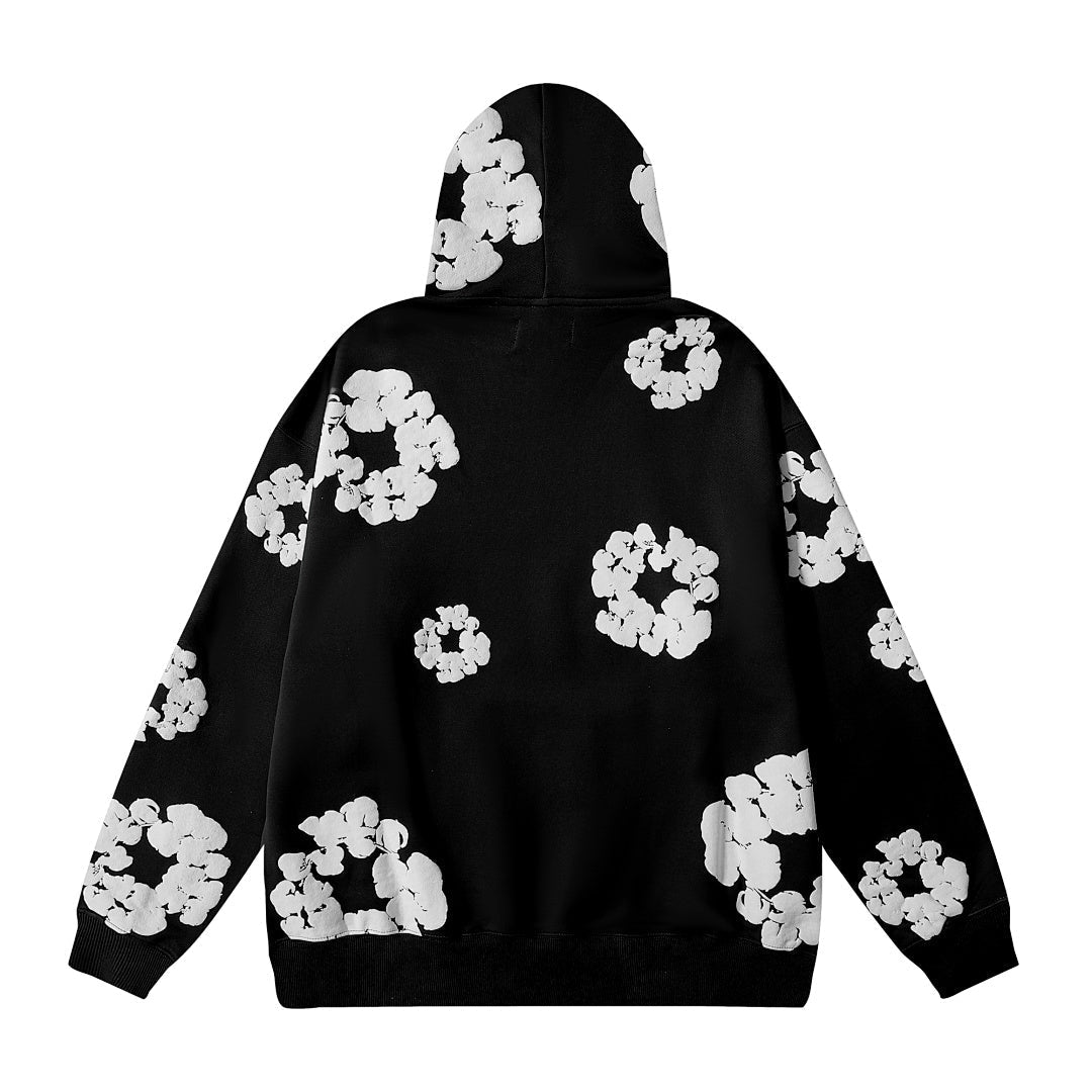 Denim Tears Black Hoodie & Sweatpants Set